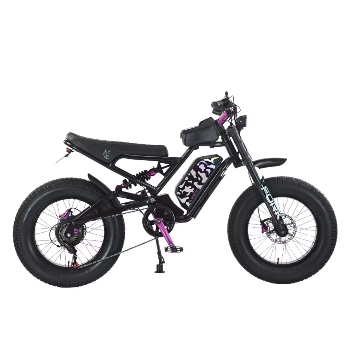 20-Inch Off-Road Electric City Bike 48V 1500W 18AH Edition Ebike Fat Tire