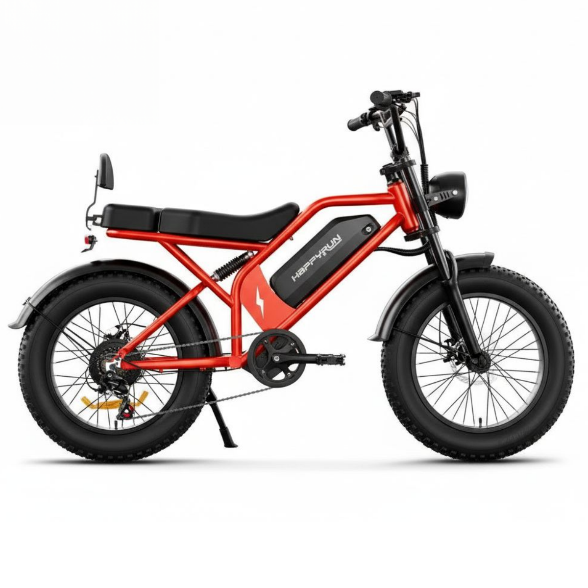 48V 17.5AH Electric Commuter Bike - 750W Motor, Dual Shock Absorbers