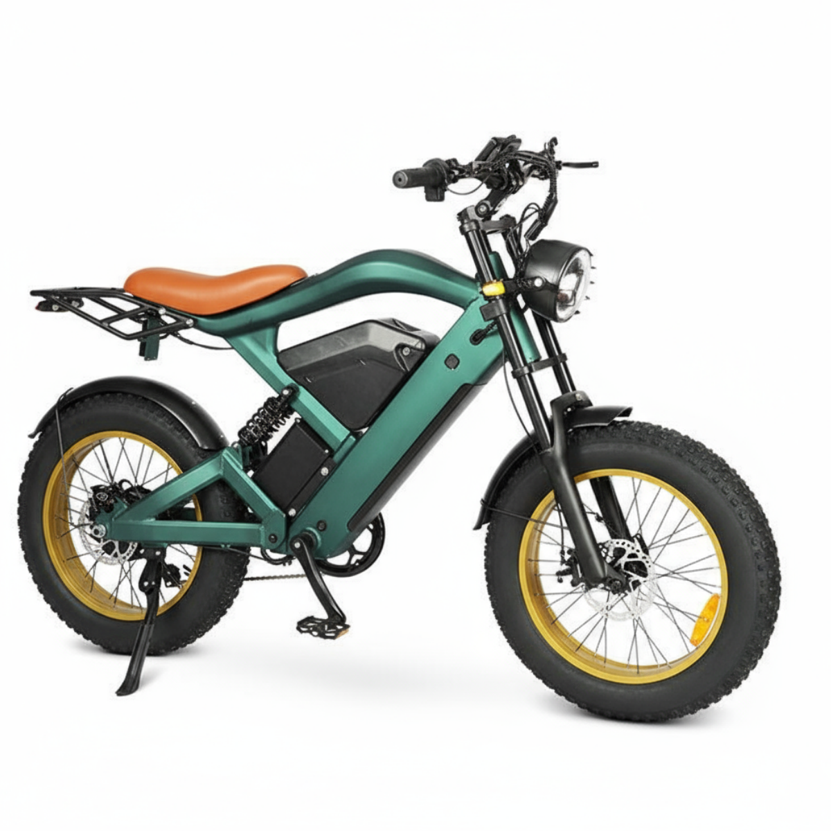 48V 1200W Ebike Conversion Kit - 20AH Battery, for Road & Fat Tire Bikes