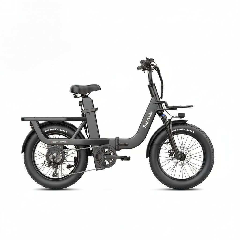 20" Fat Tire Folding E-Bike - Mountain Style