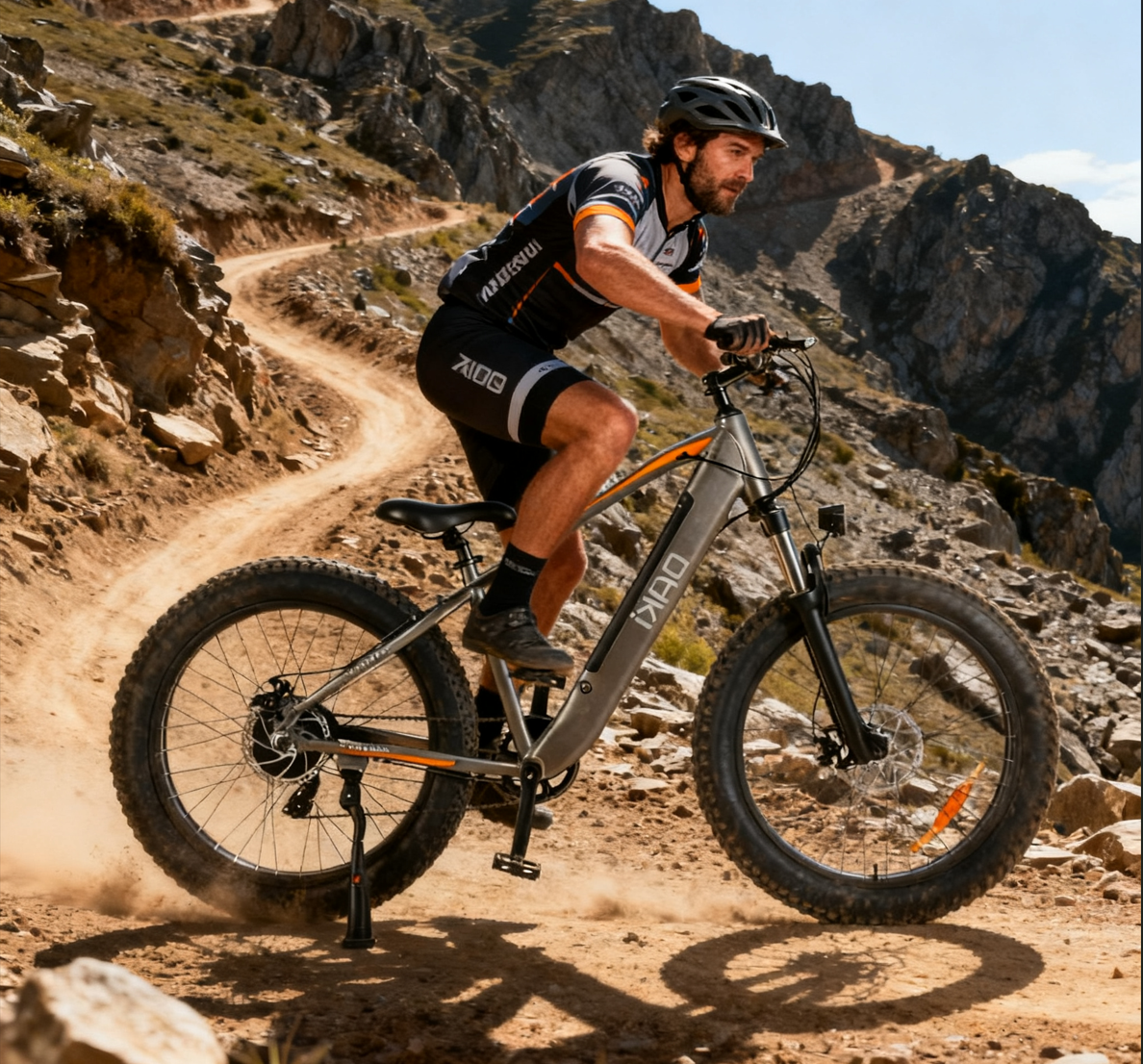 750W 26" Fat Tire E-Bike - 48V Power for Adult Riders