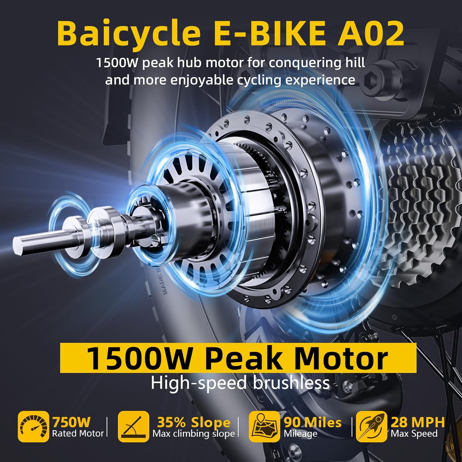 20" Fat Tire Folding E-Bike - Mountain Style