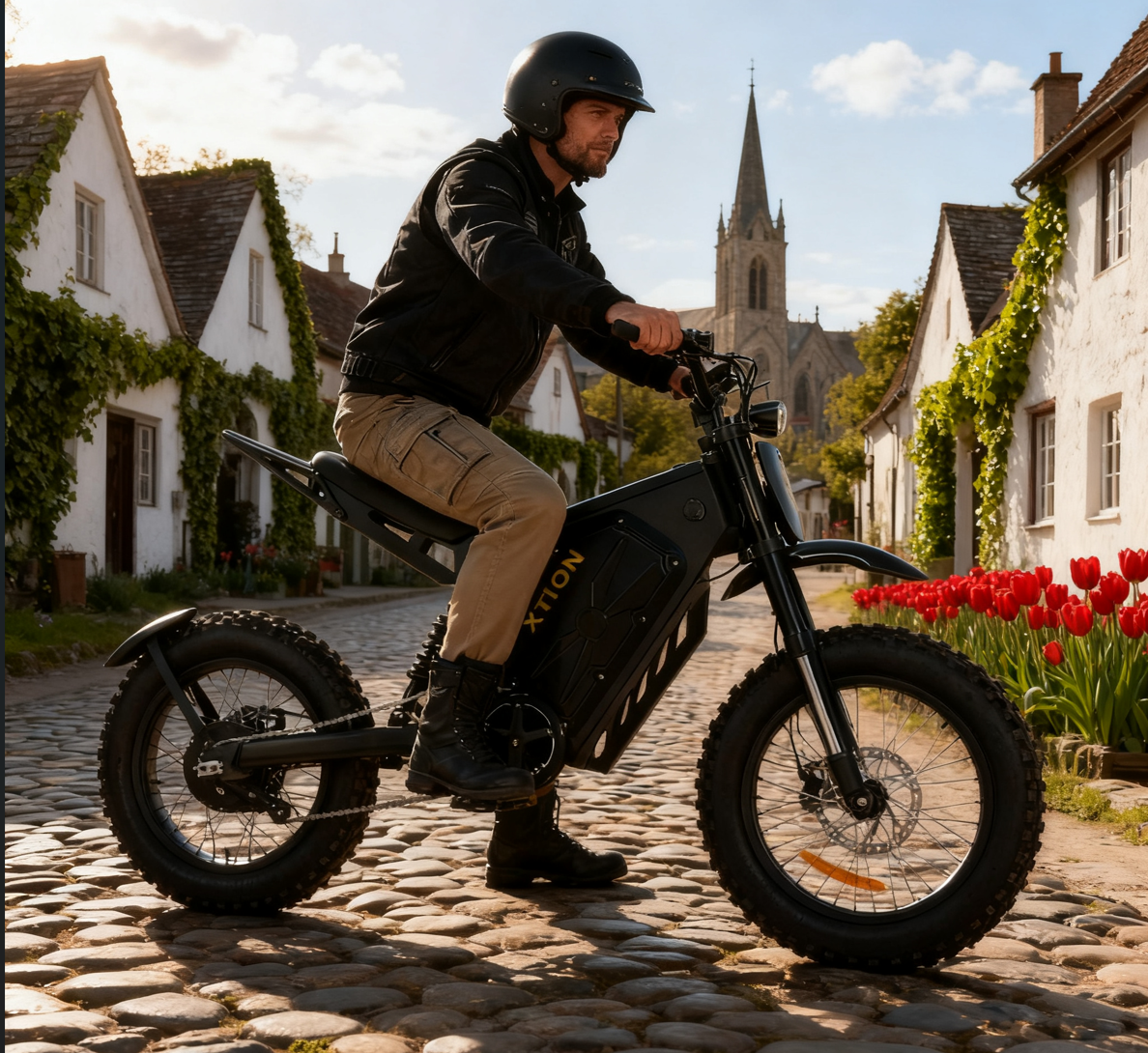 3000W 45MPH Electric Mountain Bike - 60V Removable Battery & Dual Hydraulic Brakes