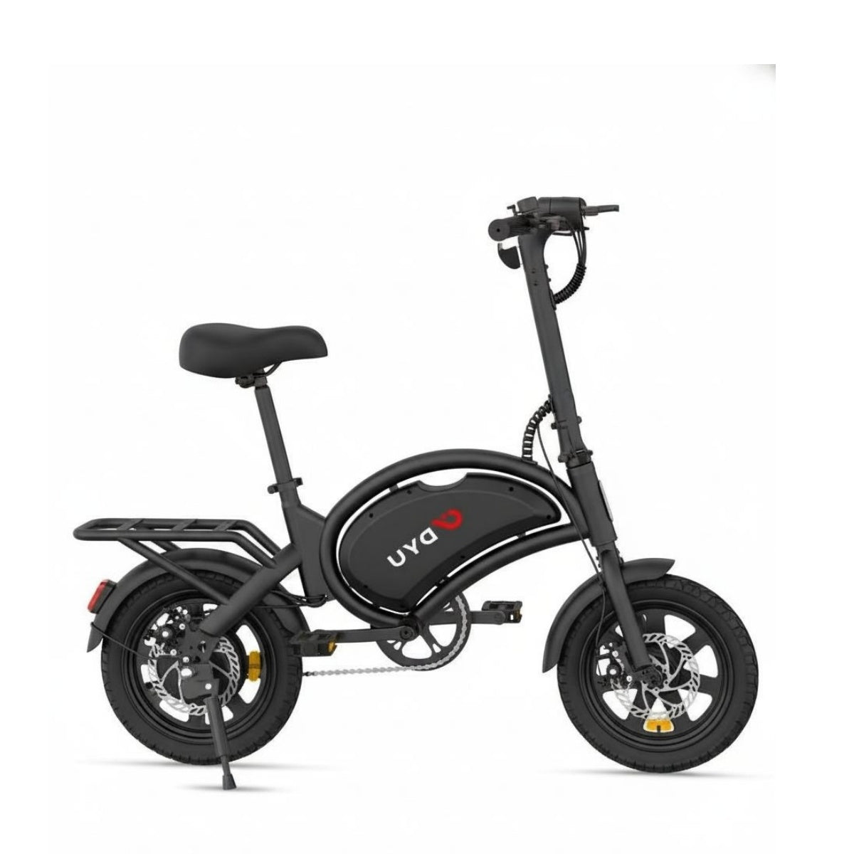 36V 250W Folding Fat Tire E-Bike - Urban Electric Moped with Pedals