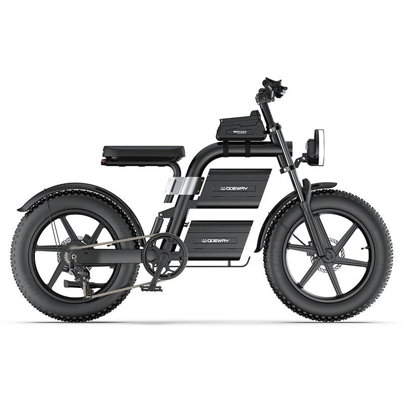 2000W 60V Fat Tire Electric Bike - Dual Battery, 20" Off-Road