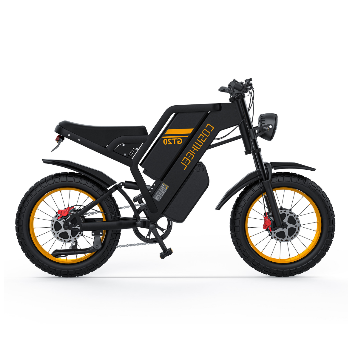 Dual Motor 3000W Electric Bike  Fat Tire Design with Dual Batteries