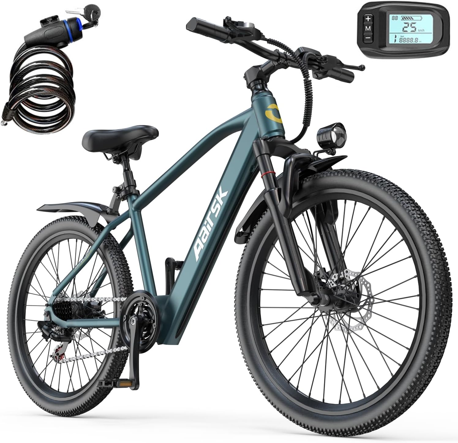 Moped Style Electric Bike Electric Hybrid Bike Electric Bike Electric Bicycle 24inches Ebike Free Shipping