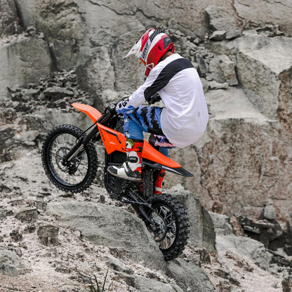 High-Power 6000W Electric Dirt Bike: 60V 30AH, Fat Tire Off-Road