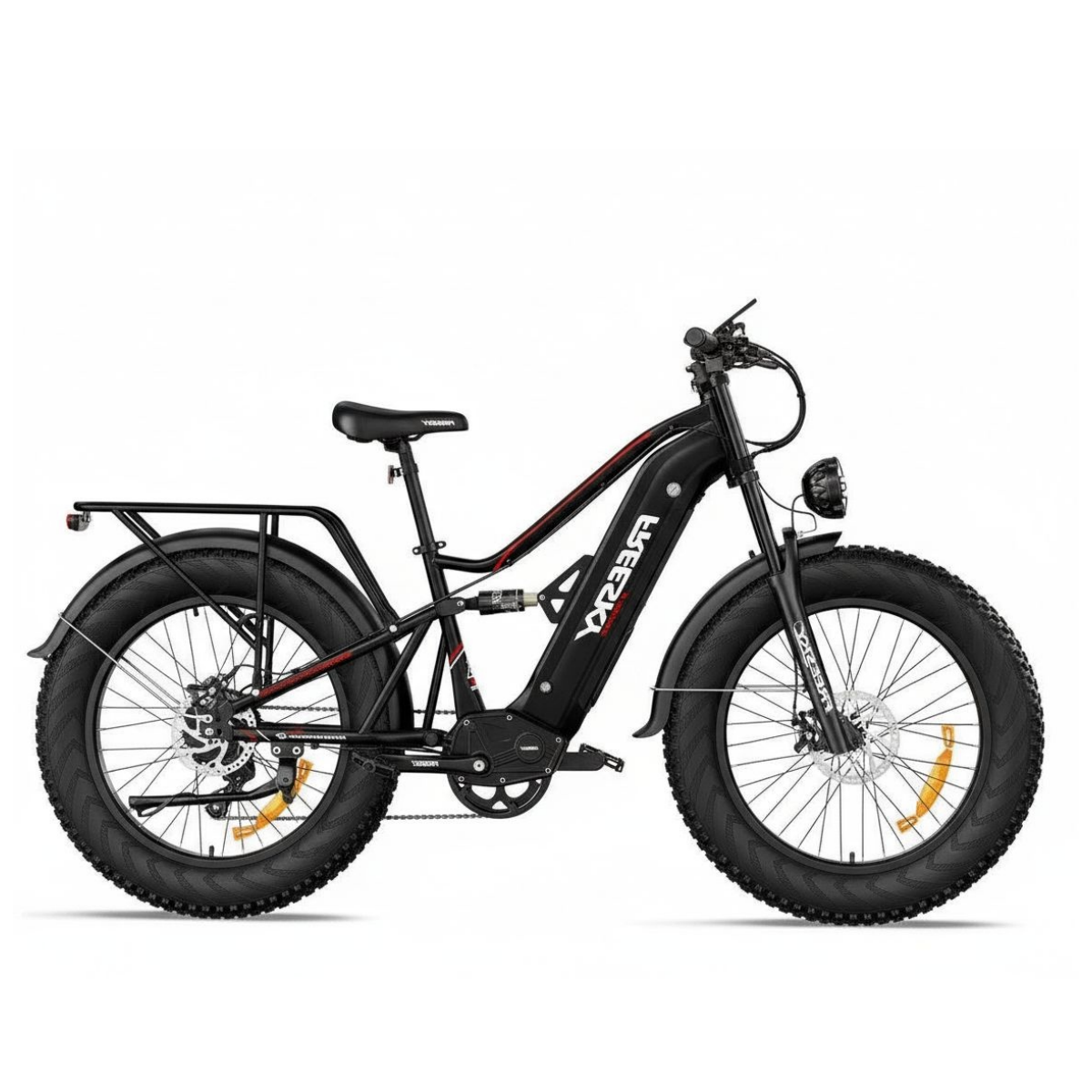 2500W All-Terrain E-Bike - 26" Snow Tires, Full Suspension