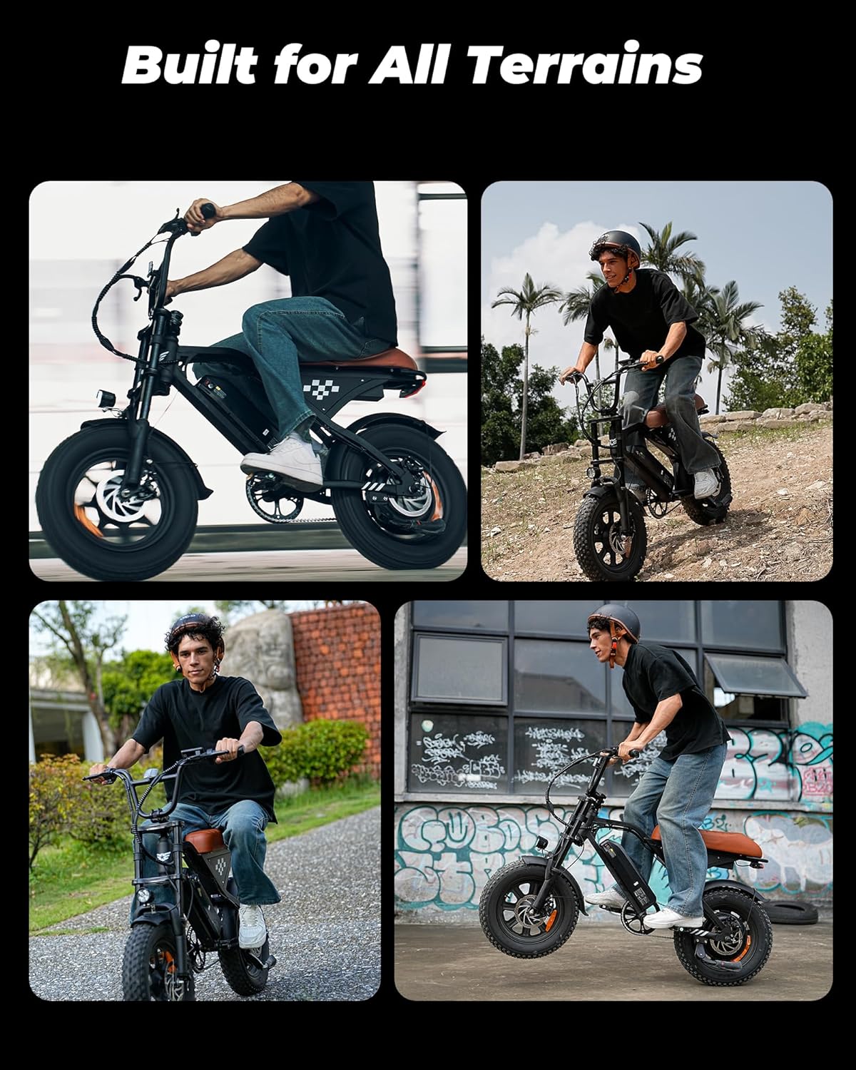 Electric Bike 1000w 20inch Fat Tire E-bike 1000w Urban Electric Bicycle Adult Fat bike