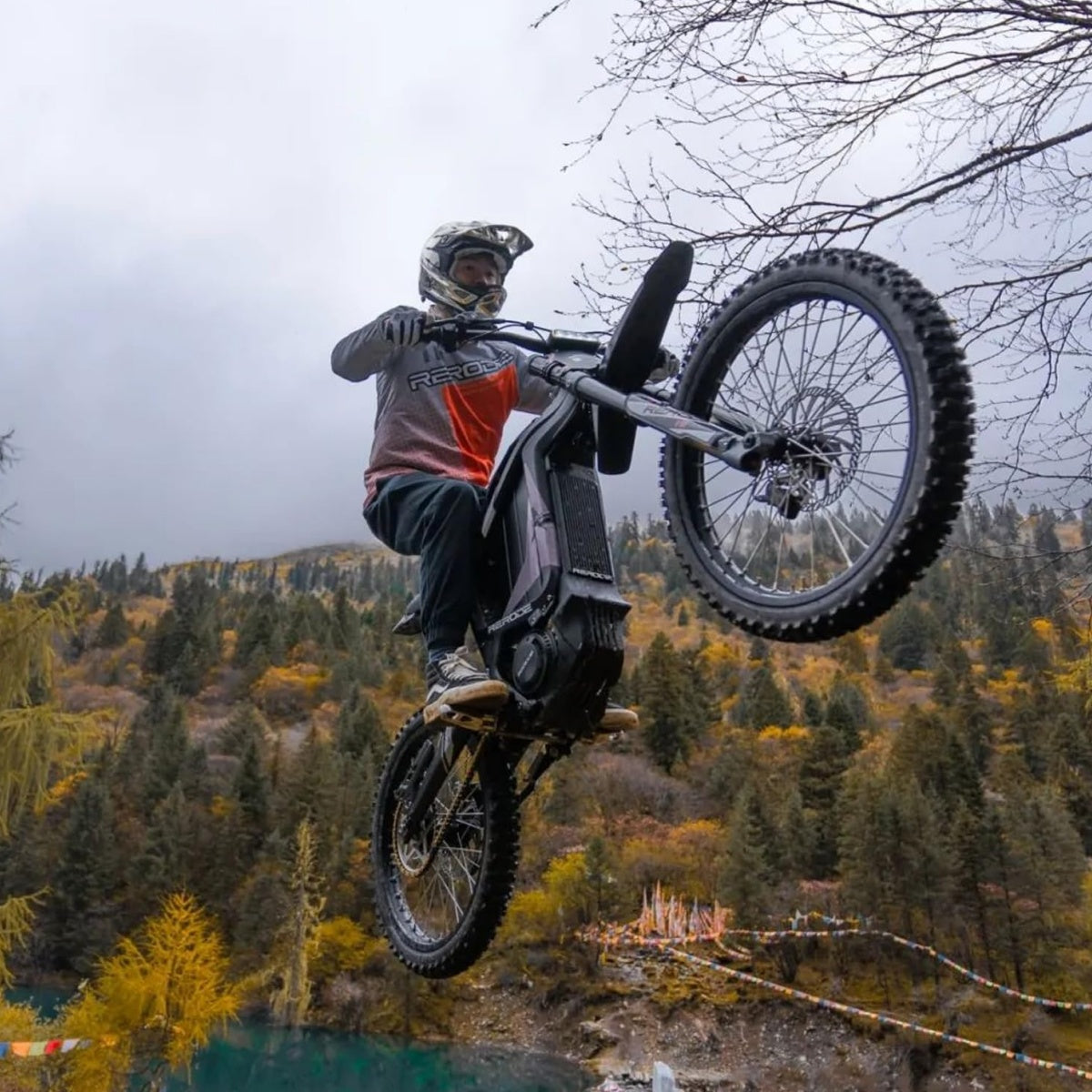 6500W Mid-Drive Electric Dirt Bike, 40Ah Long Range, US Stock