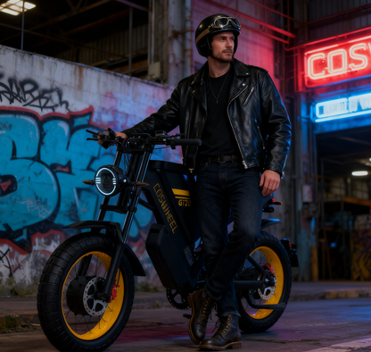 Dual Motor 3000W Electric Bike  Fat Tire Design with Dual Batteries