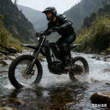 72V 8000W Electric Dirt Bike - 85km/h Top Speed, 35Ah Batter