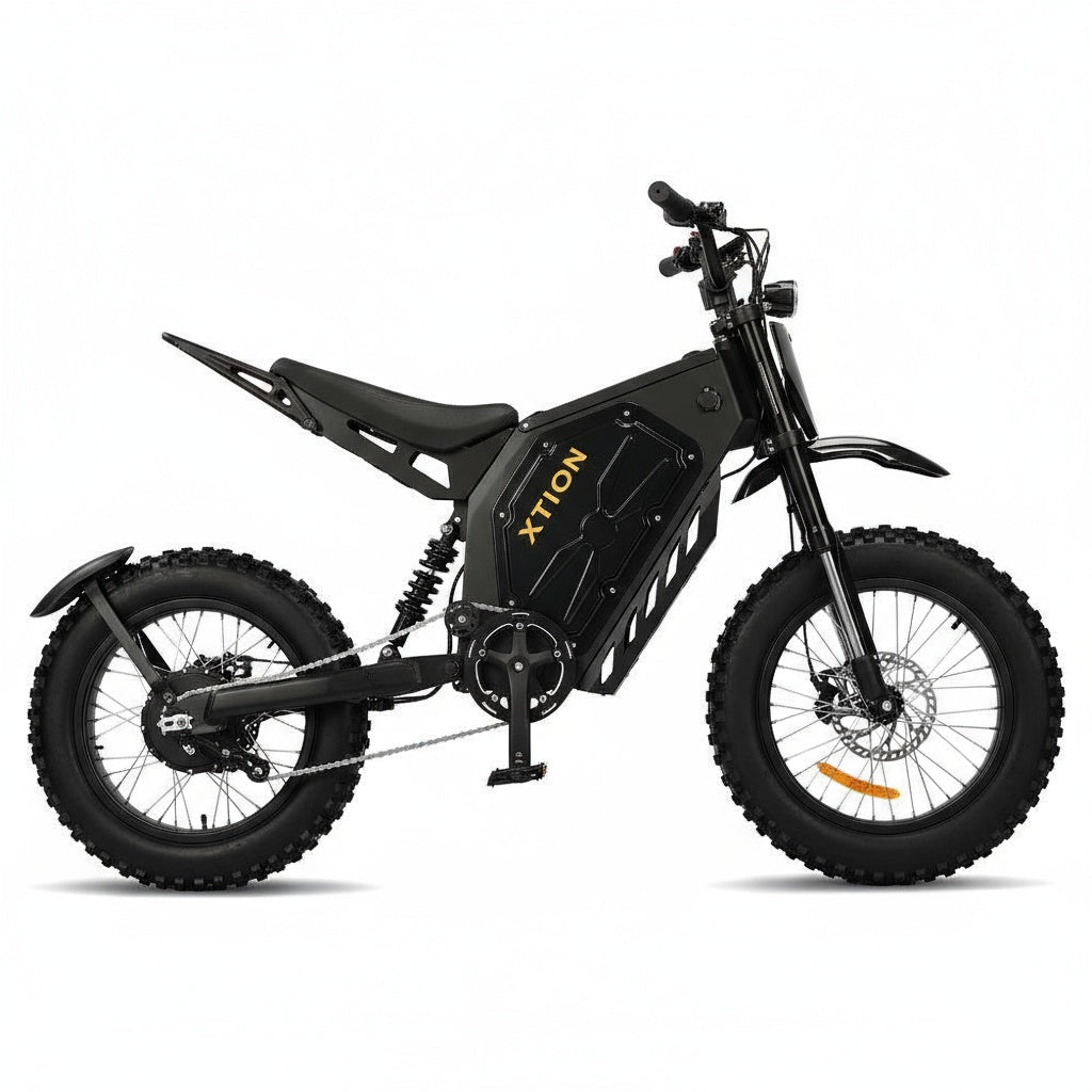 3000W 45MPH Electric Mountain Bike - 60V Removable Battery & Dual Hydraulic Brakes