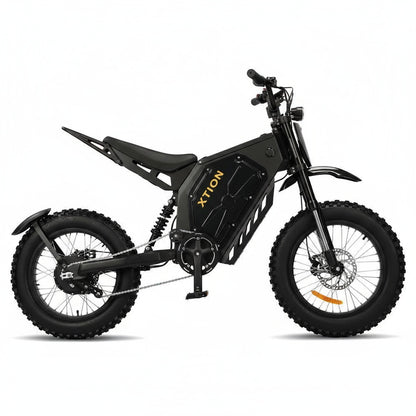 3000W 45MPH Electric Mountain Bike - 60V Removable Battery & Dual Hydraulic Brakes