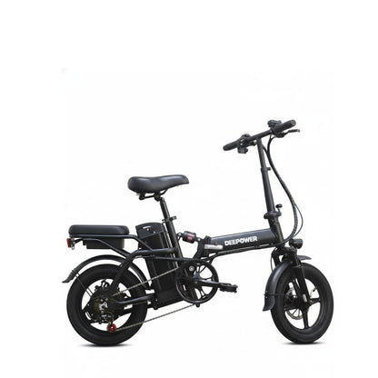 500W 14" Folding E-Bike - 48V 15.6Ah, Compact City Commuter